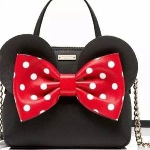 Kate Spade X Minnie Mouse mini Maise bag. NWT. MSRP $258